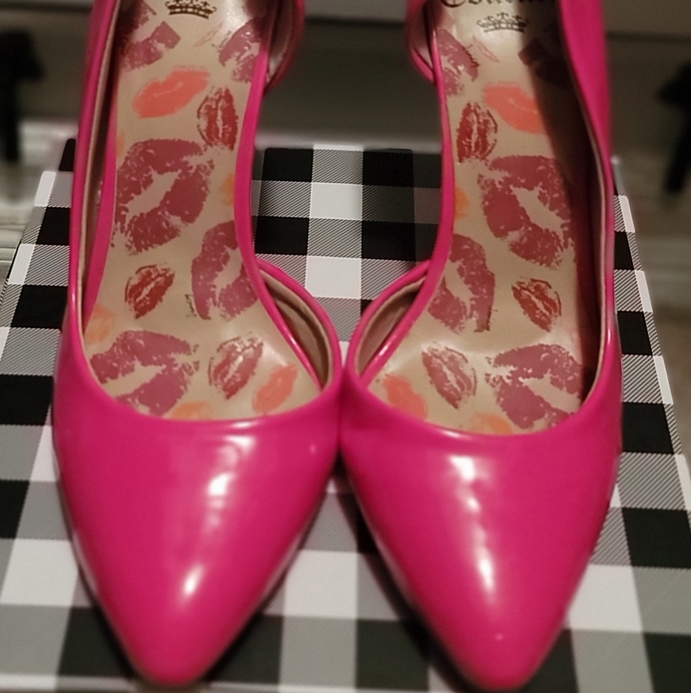 Hot Pink Juicy Couture Heels Gem hot-pink-juicy-couture-heels-gem